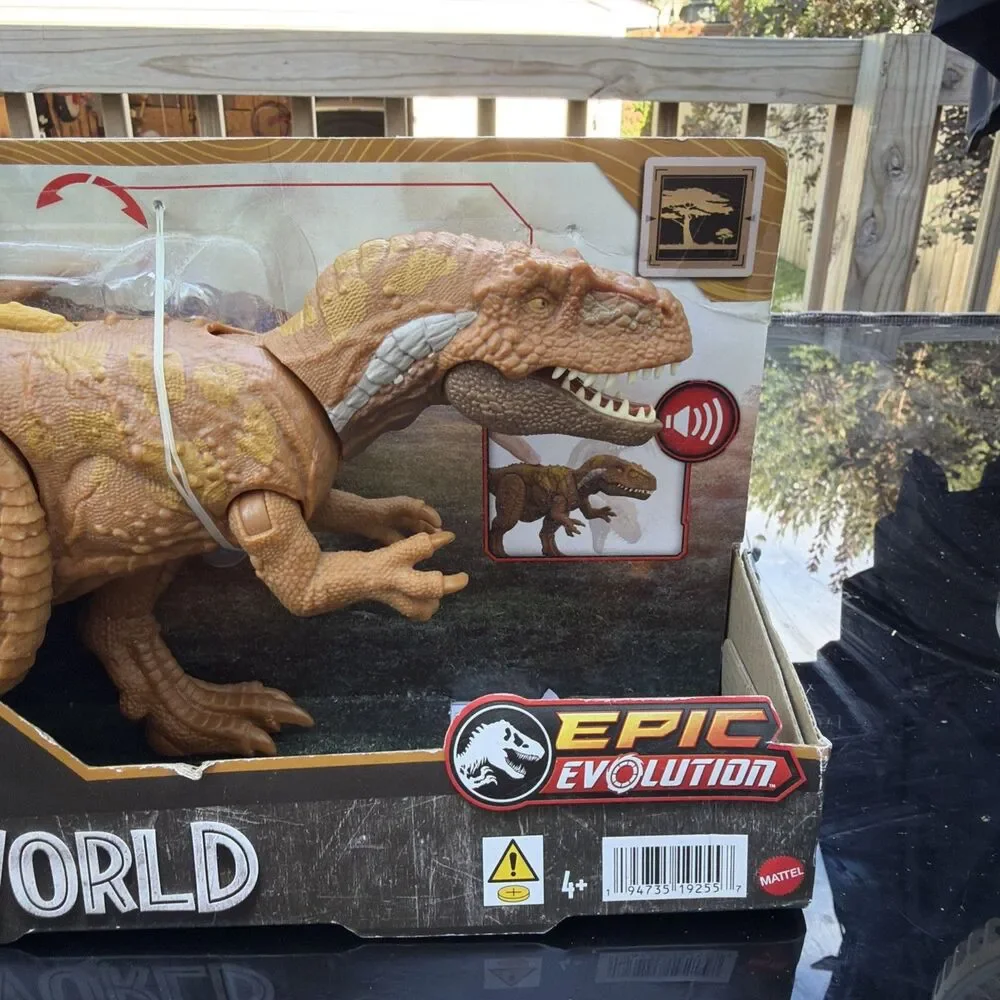 Jurassic World Wild Roar Epic Evolution Megalosaurus Dinosaur Action Figure NEW